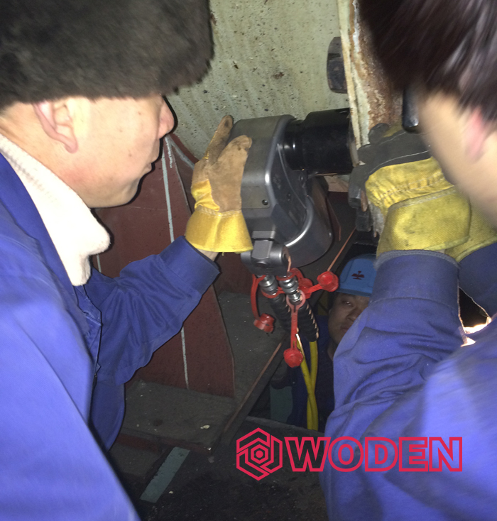 杏盛液压扳手使用情景 杏盛液压扳手使用情景