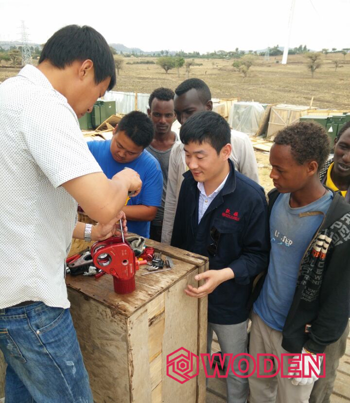 杏盛液压扳手使用情景