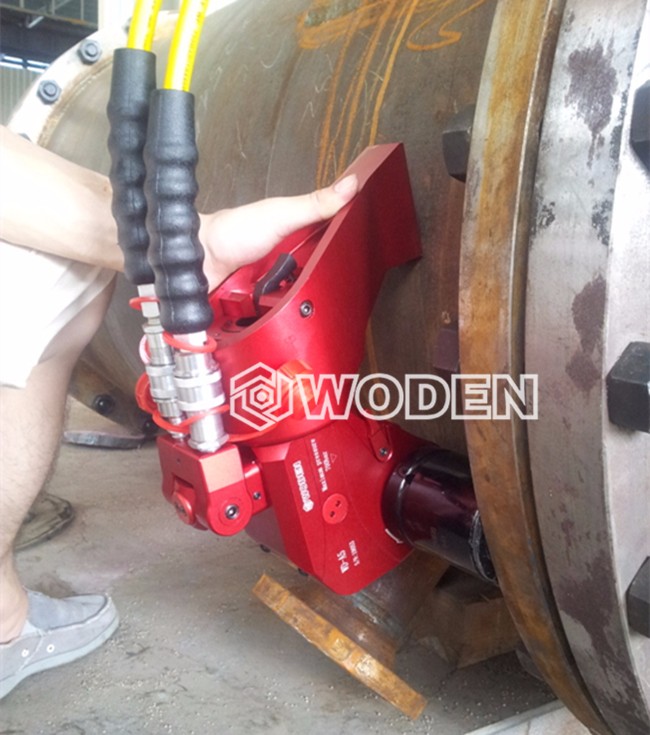 杏盛液压扳手应用于宁波某化工装备公司 杏盛液压扳手应用于宁波某化工装备公司