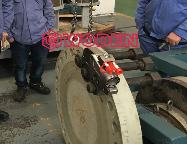 杏盛中空液压扳手应用情景