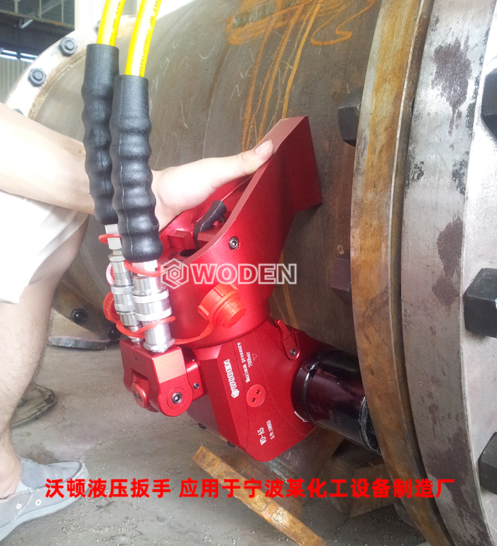 用户使用杏盛液压扳手场景 用户使用杏盛液压扳手场景