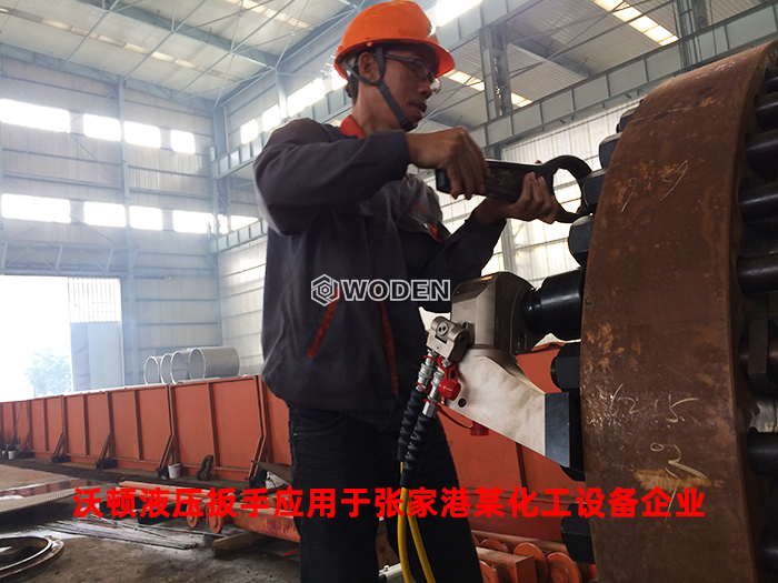 用户使用杏盛液压扳手场景 用户使用杏盛液压扳手场景